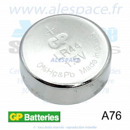 GP BATTERIES A76 - LR44 - V13GA - Pile bouton Alcaline - 1,5V - Photo 002