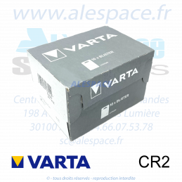 VARTA LITHIUM - CR2 - Pile Lithium - 3V - Boîte x20 Piles - Photo 002