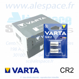 VARTA LITHIUM - CR2 - Pile Lithium - 3V - Boîte x20 Piles - Photo 001