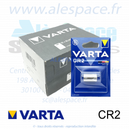 VARTA LITHIUM - CR2 - Pile Lithium - 3V - Boîte x10 Piles - Photo 001