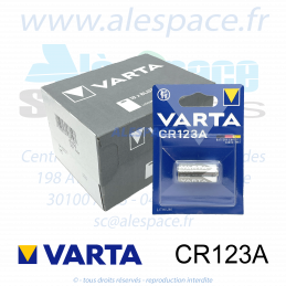 VARTA LITHIUM - CR123A - Pile Lithium - 3V - Boîtes x20 Piles - Photo 001