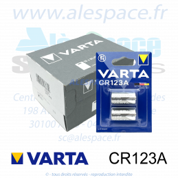 VARTA LITHIUM - CR123A - Pile Lithium - 3V - Boîtes x20 Piles - Photo 001