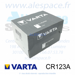 VARTA LITHIUM - CR123A - Pile Lithium - 3V - Boîtes x20 Piles - Photo 002