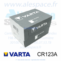 VARTA LITHIUM - CR123A - Pile Lithium - 3V - Boîtes x20 Piles - Photo 002