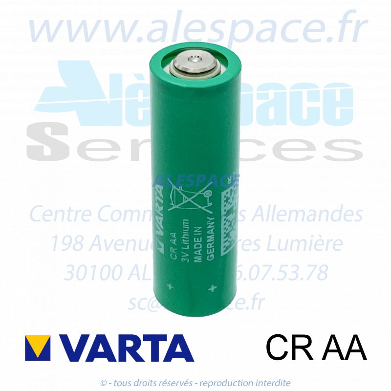 VARTA PRIMARY LITHIUM - CRAA - Pile Lithium - 3V - Photo 001 VARTA PRIMARY LITHIUM - CRAA - Pile Lithium - 3V - Photo 001