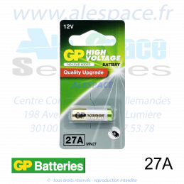 GP BATTERIES 27A - MN27 - Pile bâton Alcaline - 12V - Boîte x10 Piles - Photo 003