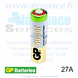 GP BATTERIES 27A - MN27 - Pile bâton Alcaline - 12V - Boîte x10 Piles - Photo 004