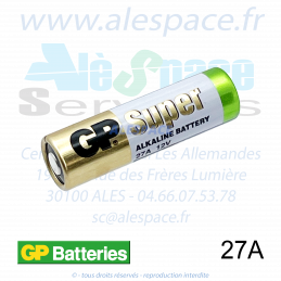 GP BATTERIES 27A - MN27 - Pile bâton Alcaline - 12V - Boîte x10 Piles - Photo 005