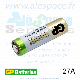 GP BATTERIES 27A - MN27 - Pile bâton Alcaline - 12V - Boîte x10 Piles - Photo 006