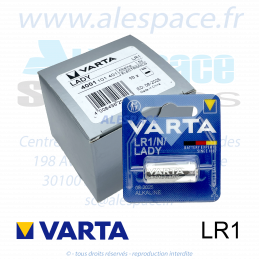 VARTA - LR1 - LADY - MN9100 - N - Pile alcaline  - 1,5V - Boîte x10 Piles - Photo 001