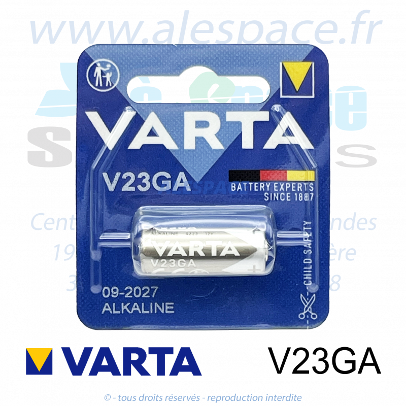 VARTA - V23GA - MN21 - 8LR932 - Pile alcaline - 12V - Photo 001 VARTA - V23GA - MN21 - 8LR932 - Pile alcaline - 12V - Photo 001