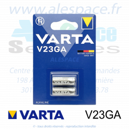 VARTA - V23GA - MN21 - 8LR932 - Pile alcaline  - 12V - Blister x2 Piles - Photo 001