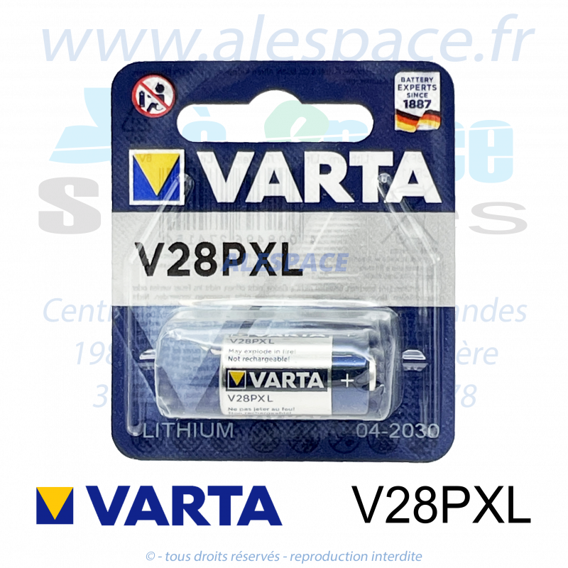 VARTA - V28PXL - 2CR11108 - Pile Lithium - 6V - Photo 001 VARTA - V28PXL - 2CR11108 - Pile Lithium - 6V - Photo 001