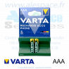 VARTA RECHARGE ACCU PHONE - AAA HR03 - NIMH 800 mah - 1,2V - Blister x2 Accus - Photo 001