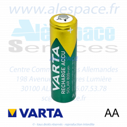 VARTA RECHARGE ACCU SOLAR - AA HR6 - NIMH 800 mah - 1,2V - Blister x2 Accus - Photo 002