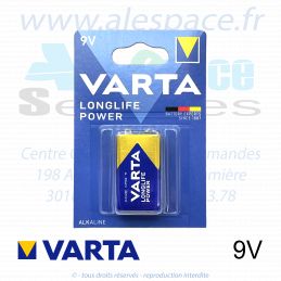 VARTA LONGLIFE POWER - 9V 6LP3146 - Pile alcaline  - 9V - Photo 001