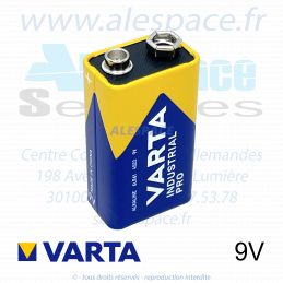 VARTA INDUSTRIAL PRO - 9V 6LR61 - Pile alcaline- 9V - Photo 001