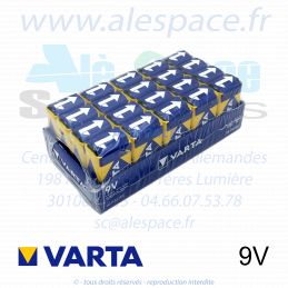 VARTA INDUSTRIAL PRO - 9V 6LR61 - Pile alcaline- 9V - Boite x20 Piles - Photo 001