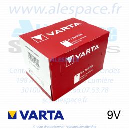 VARTA LONGLIFE MAX POWER - 9V 6LR61 - Pile alcaline- 9V - Boîte x10 Piles - Photo 002