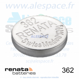 RENATA 362 MP - SR721SW - Pile de montre 1,55V - Photo 001