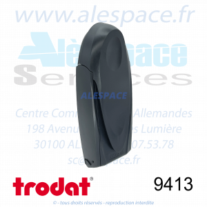 TRODAT - 9413 MONTURE TAMPON DE POCHE MOBILE PRINTY - GRIS ANTHRACITE - Réf 34702 - Photo 001