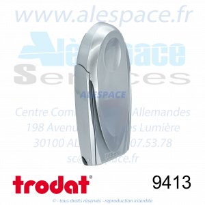 TRODAT - 9413 MONTURE TAMPON DE POCHE MOBILE PRINTY - ARGENT GLACÉ - Réf 34700 - Photo 002