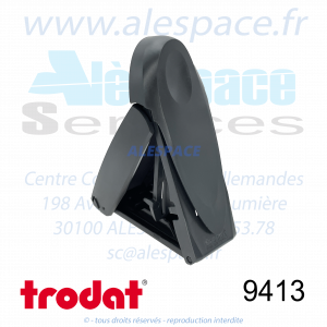 TRODAT - 9413 MONTURE TAMPON DE POCHE MOBILE PRINTY - GRIS ANTHRACITE - Réf 34702 - Photo 002