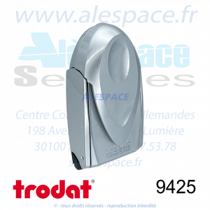 TRODAT - 9425 MONTURE TAMPON DE POCHE MOBILE PRINTY - ARGENT GLACÉ - Réf 34825 - Photo 001