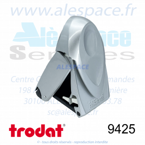 TRODAT - 9425 MONTURE TAMPON DE POCHE MOBILE PRINTY - ARGENT GLACÉ - Réf 34825 - Photo 002