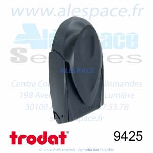 TRODAT - 9425 MONTURE TAMPON DE POCHE MOBILE PRINTY - GRIS ANTHRACITE - Réf 34827 - Photo 001