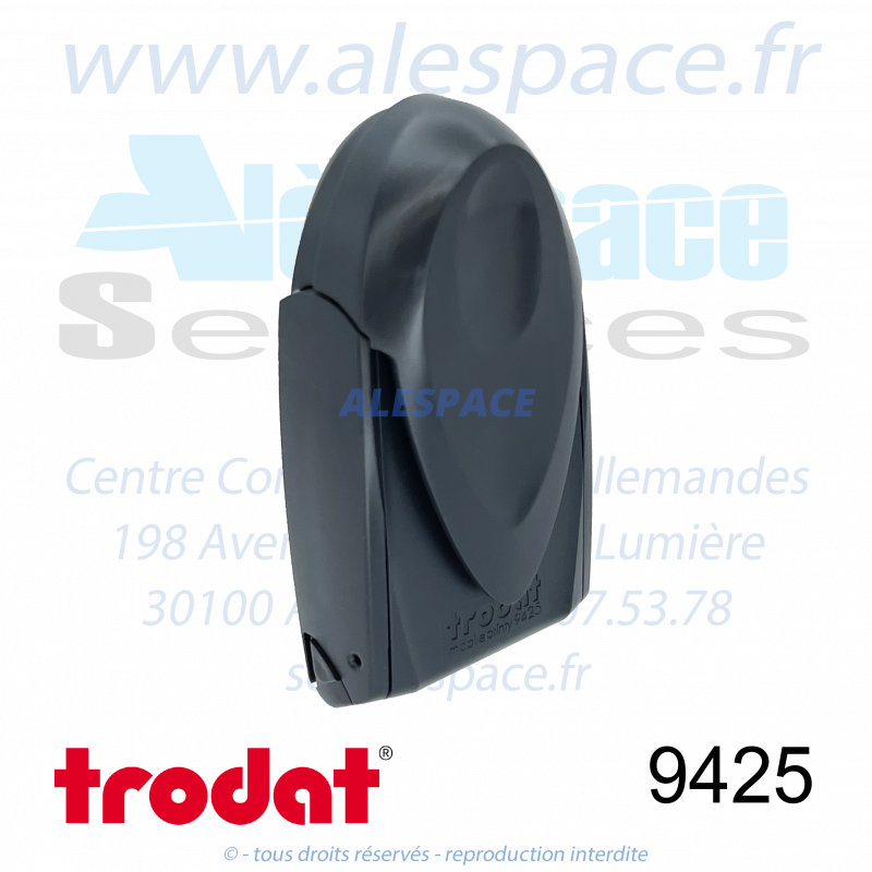 TRODAT - 9425 MONTURE TAMPON DE POCHE MOBILE PRINTY - GRIS ANTHRACITE - Réf 34827 - Photo 001 TRODAT - 9425 MONTURE TAMPON DE POCHE MOBILE PRINTY - GRIS ANTHRACITE - Réf 34827 - Photo 001