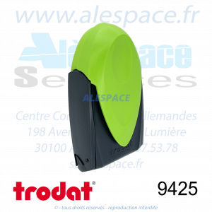 TRODAT - 9425 MONTURE TAMPON DE POCHE MOBILE PRINTY - VERT POMME - Réf 34830 - Photo 001