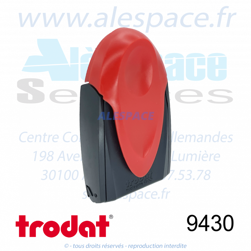 TRODAT - 9430 MONTURE TAMPON DE POCHE MOBILE PRINTY - ROUGE - Réf 19922 - Photo 001 TRODAT - 9430 MONTURE TAMPON DE POCHE MOBILE PRINTY - ROUGE - Réf 19922 - Photo 001