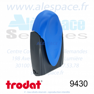 TRODAT - 9430 MONTURE TAMPON DE POCHE MOBILE PRINTY - BLEU - Réf 19923 - Photo 001