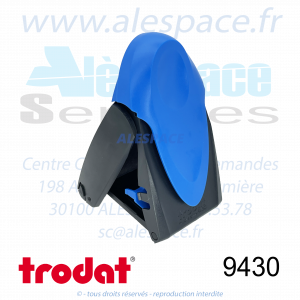 TRODAT - 9430 MONTURE TAMPON DE POCHE MOBILE PRINTY - BLEU - Réf 19923 - Photo 002