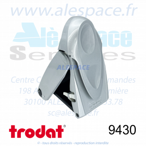 TRODAT - 9430 MONTURE TAMPON DE POCHE MOBILE PRINTY - ARGENT GLACÉ - Réf 19924 - Photo 002