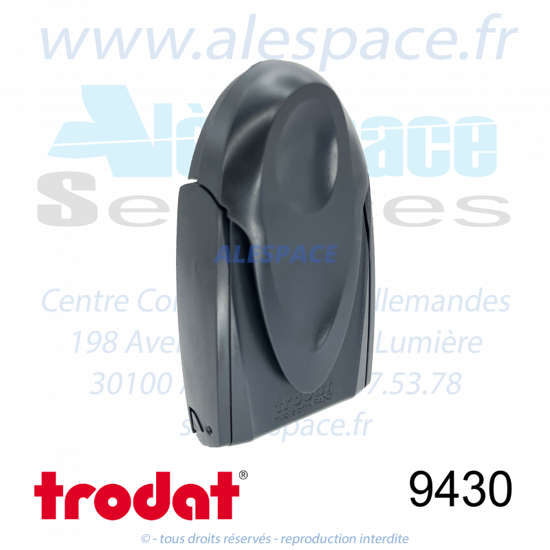 TRODAT - 9430 MONTURE TAMPON DE POCHE MOBILE PRINTY - GRIS ANTHRACITE - Réf 20002 - Photo 001 TRODAT - 9430 MONTURE TAMPON DE POCHE MOBILE PRINTY - GRIS ANTHRACITE - Réf 20002 - Photo 001