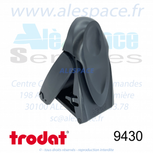 TRODAT - 9430 MONTURE TAMPON DE POCHE MOBILE PRINTY - GRIS ANTHRACITE - Réf 20002 - Photo 002