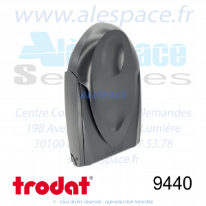TRODAT - 9440 MONTURE TAMPON DE POCHE MOBILE PRINTY - GRIS ANTHRACITE - Ref 46305 - Photo 001