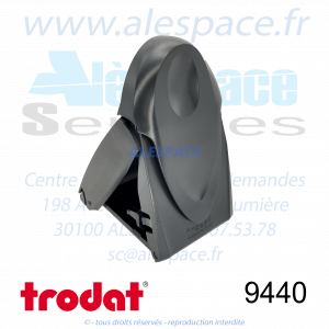 TRODAT - 9440 MONTURE TAMPON DE POCHE MOBILE PRINTY - GRIS ANTHRACITE - Ref 46305 - Photo 002