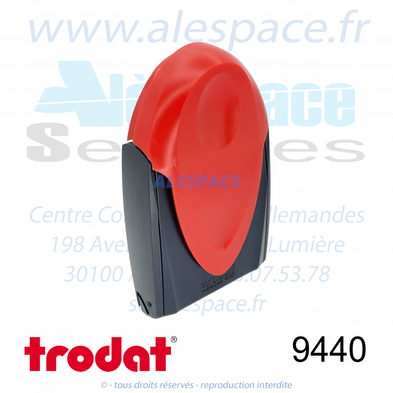 TRODAT - 9440 MONTURE TAMPON DE POCHE MOBILE PRINTY - ROGUE FLAMBOYANT - Ref 46316 - Photo 001 TRODAT - 9440 MONTURE TAMPON DE POCHE MOBILE PRINTY - ROGUE FLAMBOYANT - Ref 46316 - Photo 001