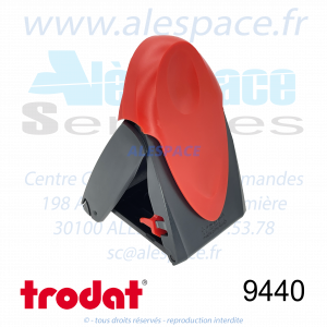 TRODAT - 9440 MONTURE TAMPON DE POCHE MOBILE PRINTY - ROGUE FLAMBOYANT - Ref 46316 - Photo 002
