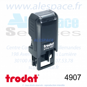 TRODAT - 4907 MONTURE TAMPON PRINTY - Réf 76838 - Photo 001