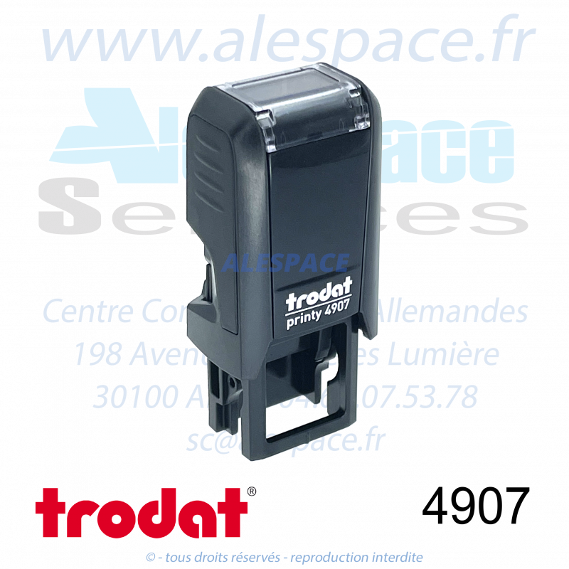 TRODAT - 4907 MONTURE TAMPON PRINTY - Réf 76838 - Photo 001 TRODAT - 4907 MONTURE TAMPON PRINTY - Réf 76838 - Photo 001