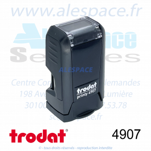 TRODAT - 4907 MONTURE TAMPON PRINTY - Réf 76838 - Photo 003