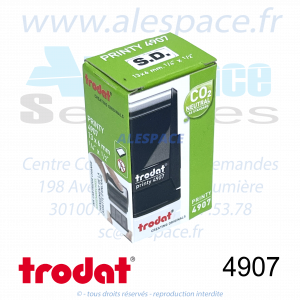 TRODAT - 4907 MONTURE TAMPON PRINTY - Réf 76838 - Photo 005