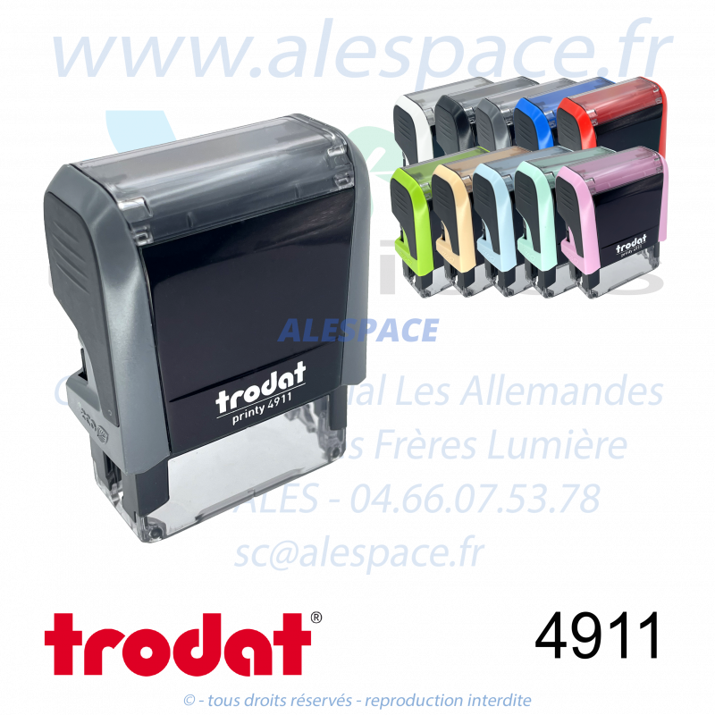 TRODAT - 4911 MONTURE TAMPON PRINTY 4.0 - GAMME - Photo 003 TRODAT - 4911 MONTURE TAMPON PRINTY 4.0 - GAMME - Photo 003