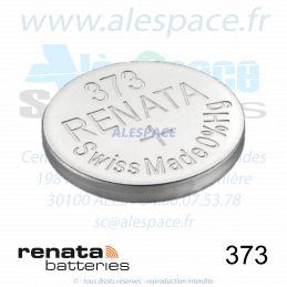 RENATA 373 MP - SR916SW - Pile de montre 1,55V - Photo 001