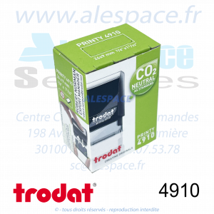 TRODAT - 4910 MONTURE TAMPON PRINTY 4.0 - GAMME - Photo 002