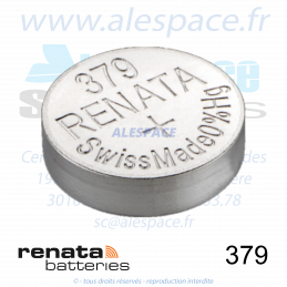 RENATA 379 MP - SR521SW - Pile de montre 1,55V - Photo 001